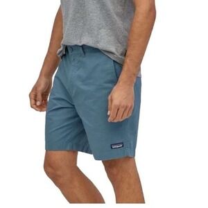 Patagonia Men's Lightweight All-Wear Hemp 8" Inseam Shorts in Pigeon Blue Sz 38